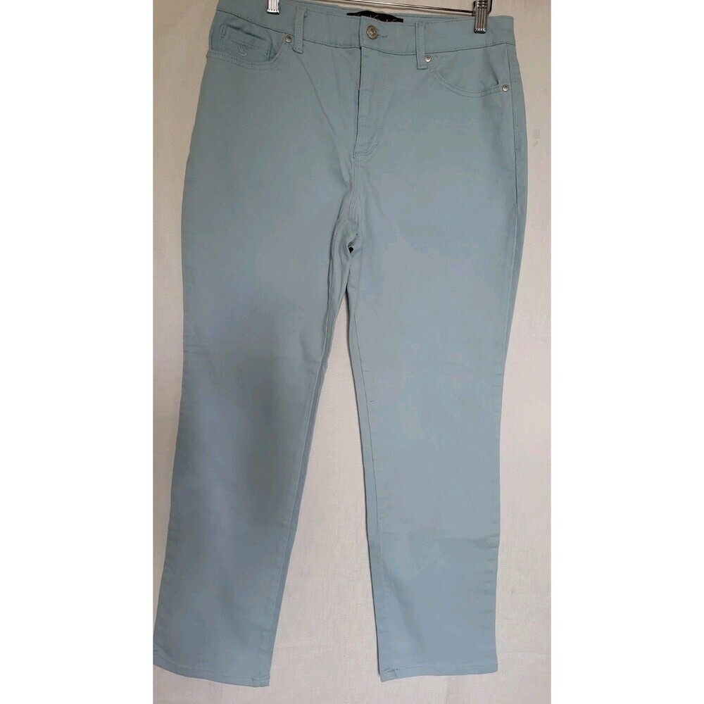 New Gloria Vanderbilt Amanda Women's Jeans size 10 Light Blue  & Cotton - Picture 2 of 13